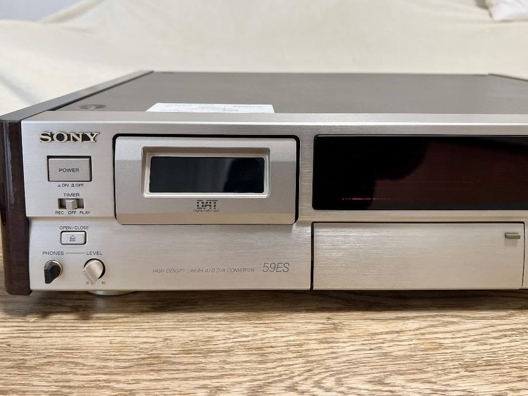 ★SONY DTC-59ES★DATデッキ ジャンク品★取扱説明書付