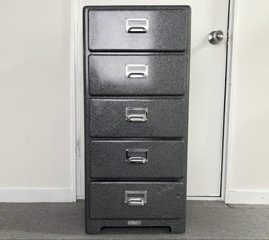 ダルトンDulton 5ドロワーズ 5段チェスト ハンマートーン キャビネット