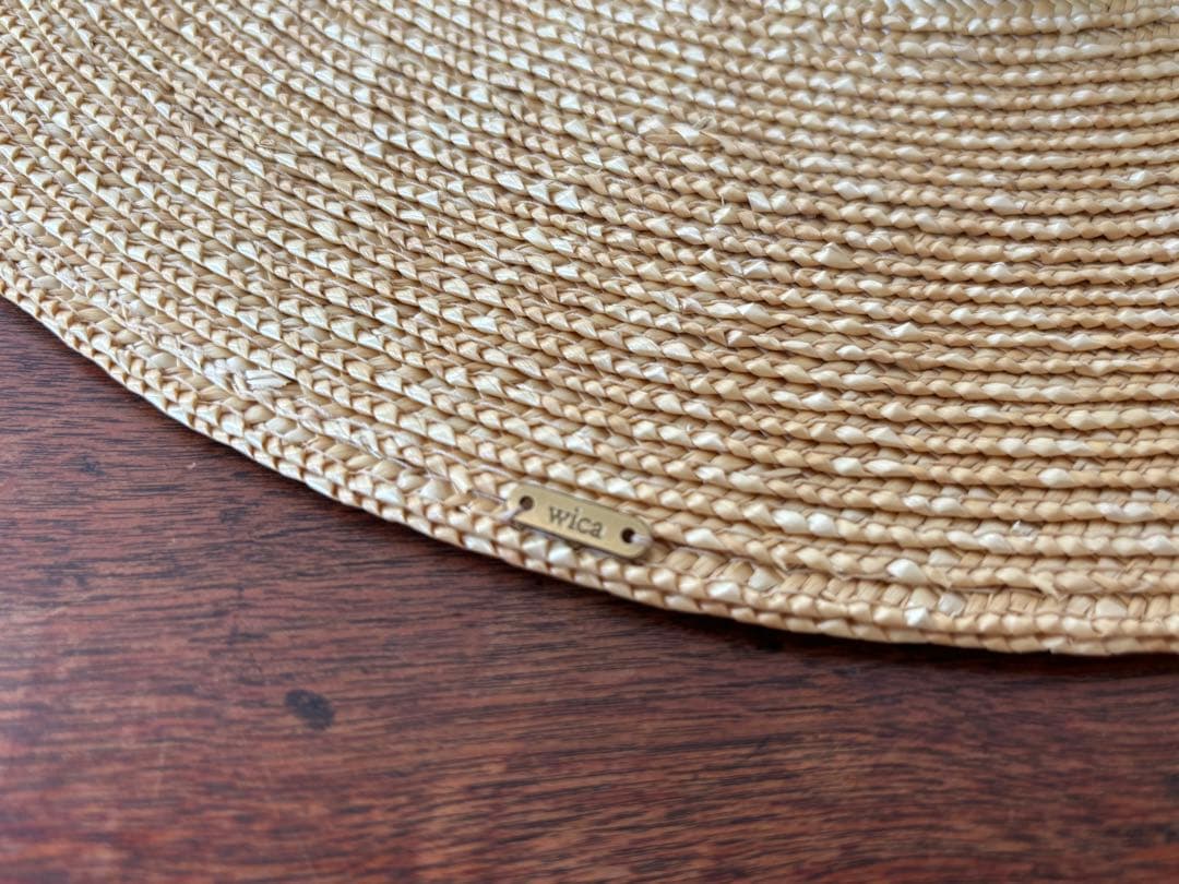 『お値下げ』ハット 麦わら帽子 ウィカグロサリー wica grocery