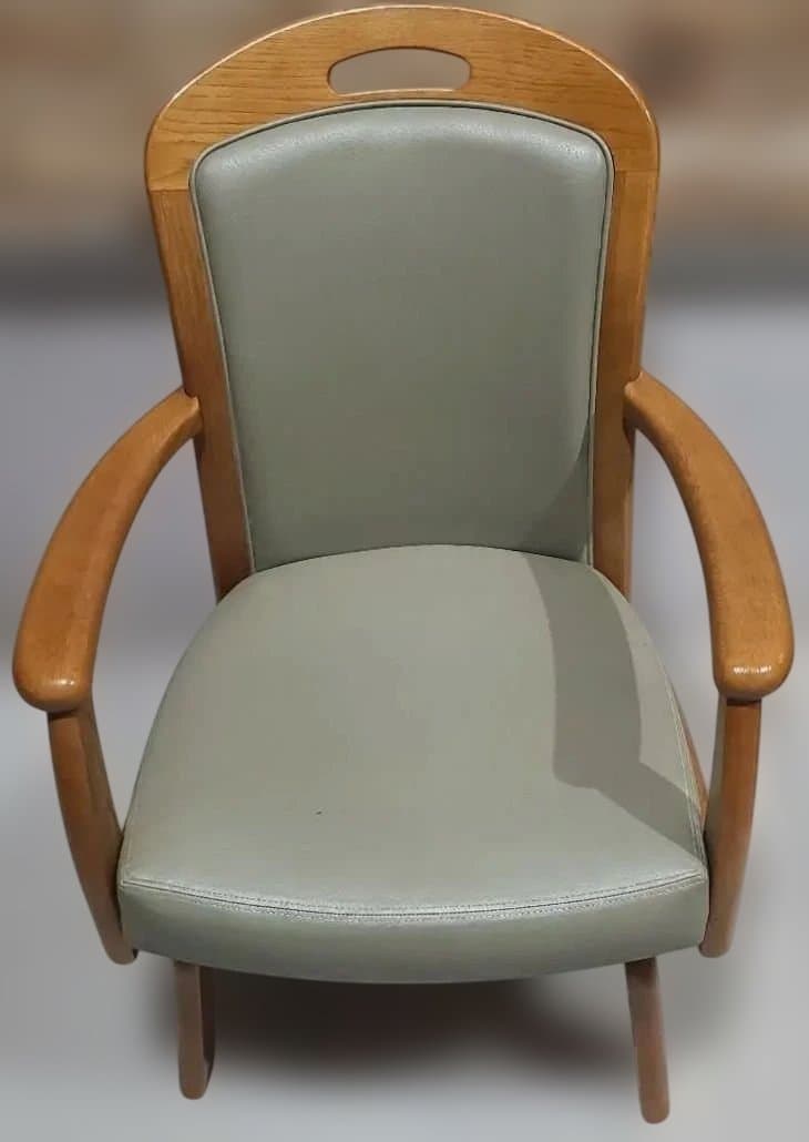 ✨美品✨浜本工芸 オーク 回転椅子 ダイニングチェア アームチェア 2脚セット