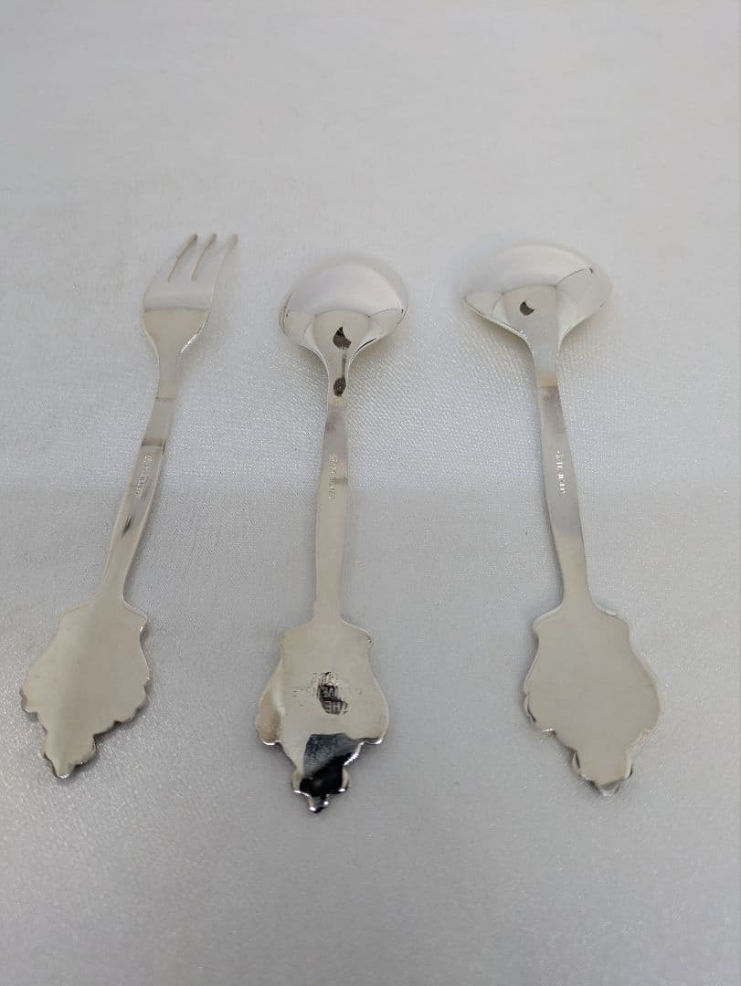 ☆b701、宮本商行 シルバー　スプーン・フォーク　計三本