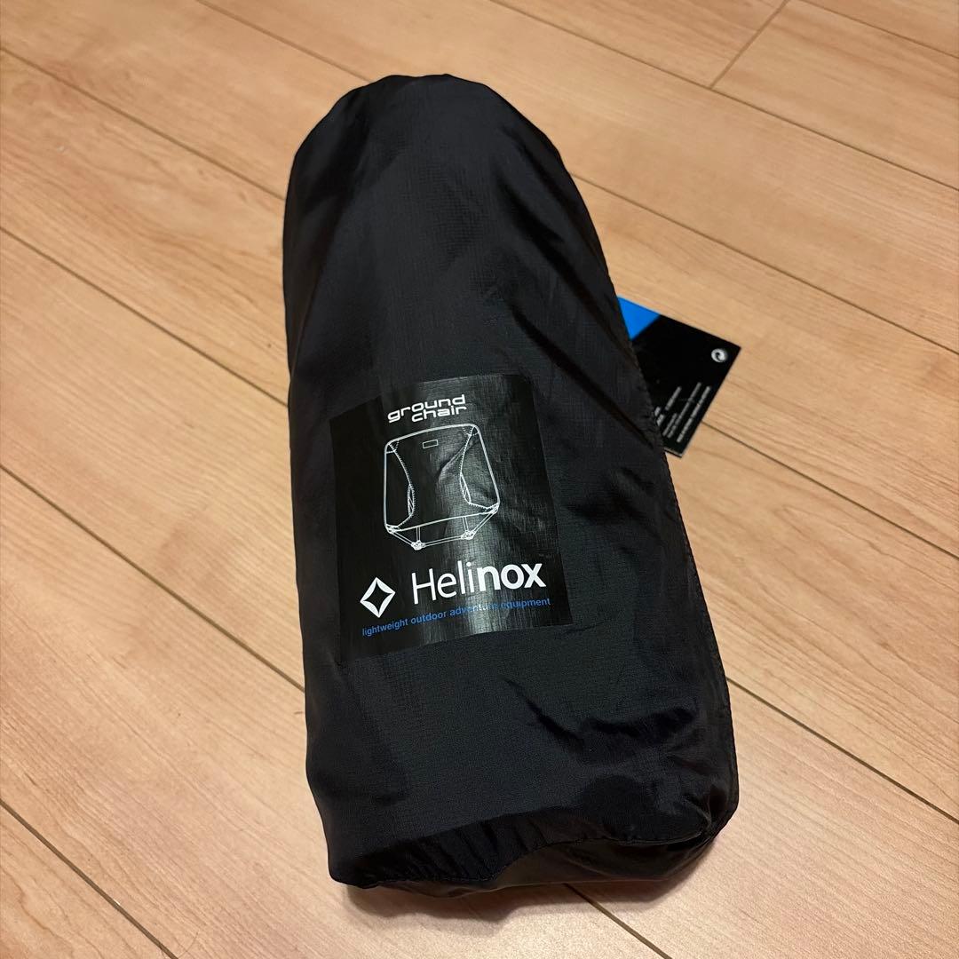 【試し組立のみ】Helinox ヘリノクッス　グランドチェア ブラック