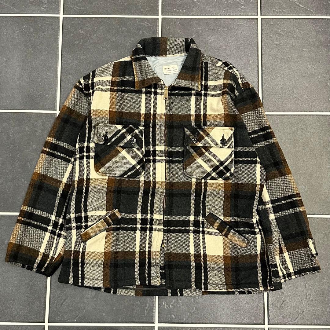 70s sears 【TALONジップ CPOジャケット ウール】