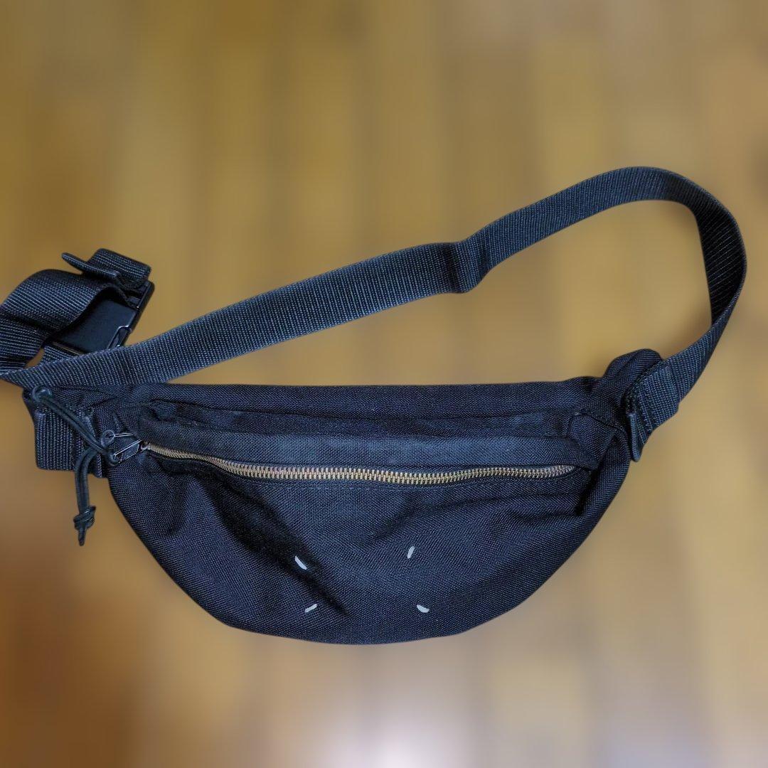 MaisonMargiela ブラック ウエストポーチ