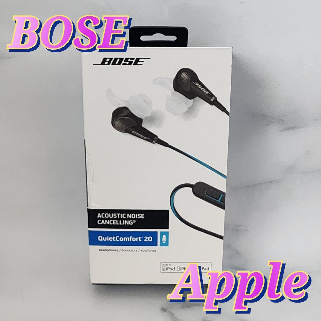 新品 Bose QuietComfort 20 アップル ブラック ptw