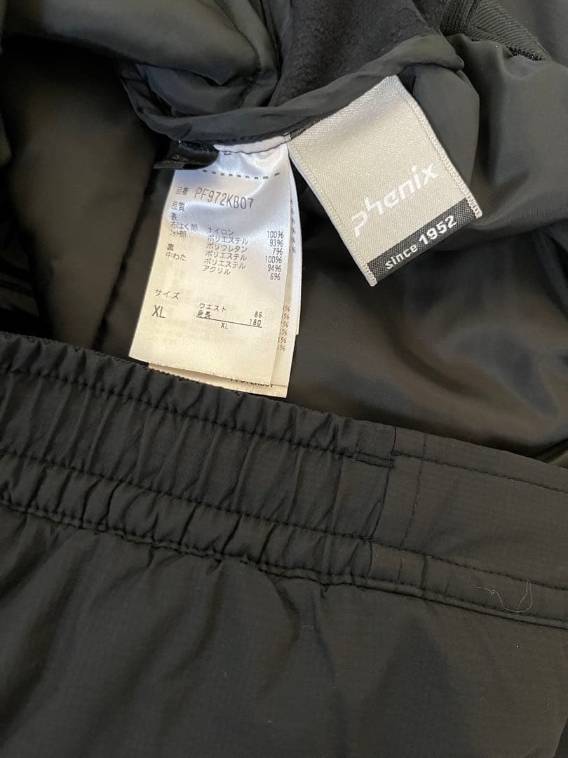 phenix フェニックス　ミドルレイヤー　ミドラー 上下セット　アルペンスキー