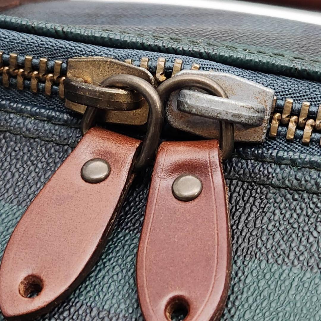 ポロラルフローレン ボストンバッグ 幅60 チェック柄 PVC 旅行鞄 メンズ