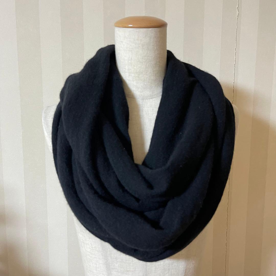 IF CEX WAS NINE カシミア100% スヌード ストール