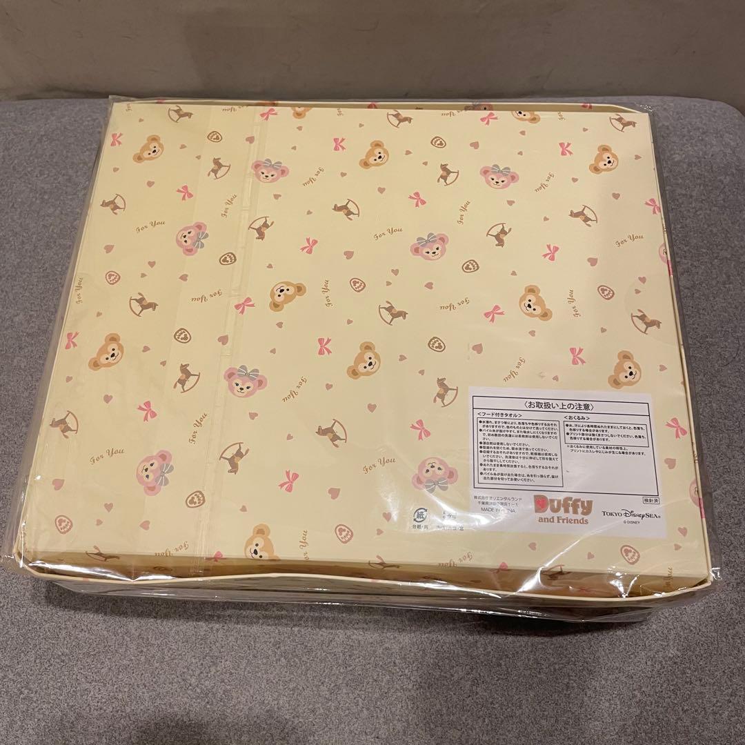 Duffy and friends おくるみ&フード付きタオル