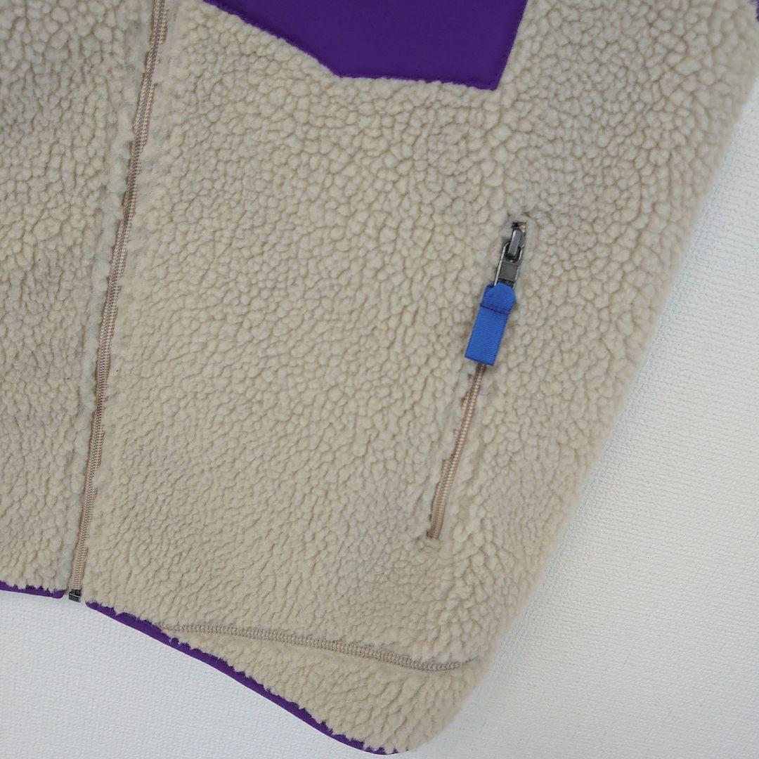 【廃盤 2021年製 パタゴニア】レトロX ベスト M ほぼ未使用 パープル