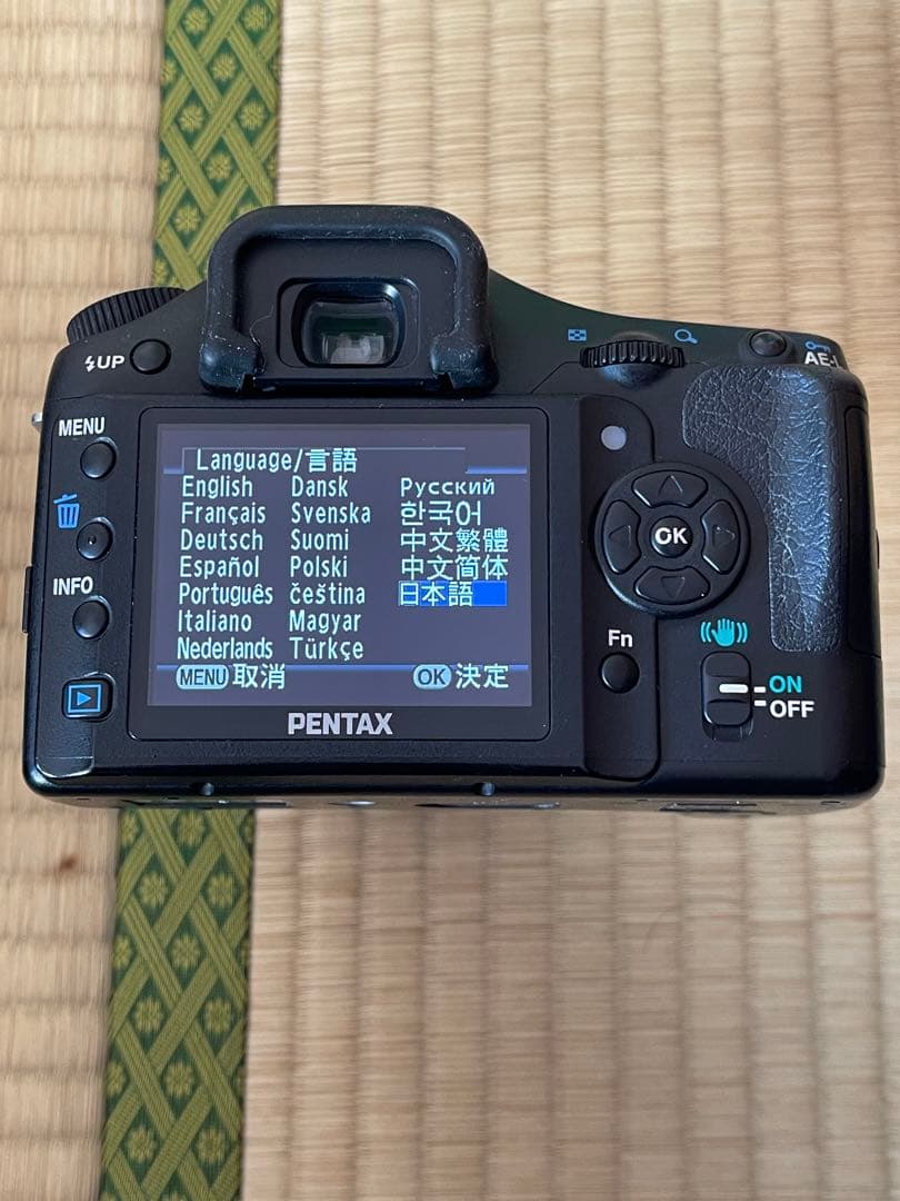 超美品 Pentax K200D + DA18-55mm レンズセット