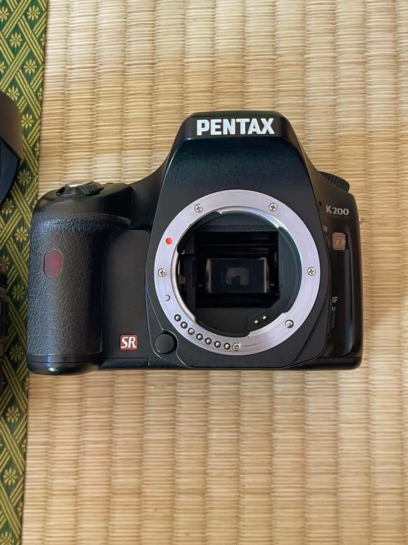 超美品 Pentax K200D + DA18-55mm レンズセット