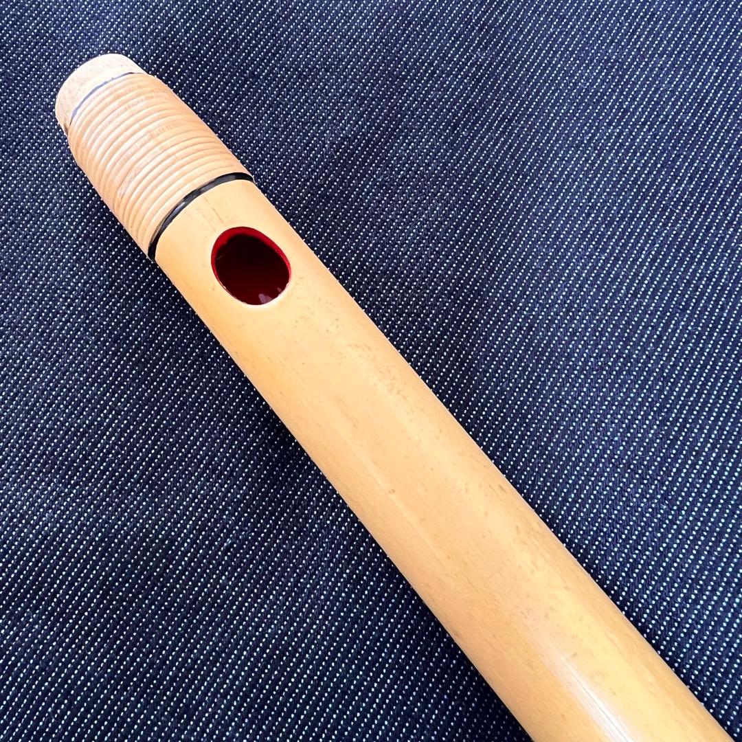 篠笛 獅子田 竹渓 5本調子 古典調 天地籐巻