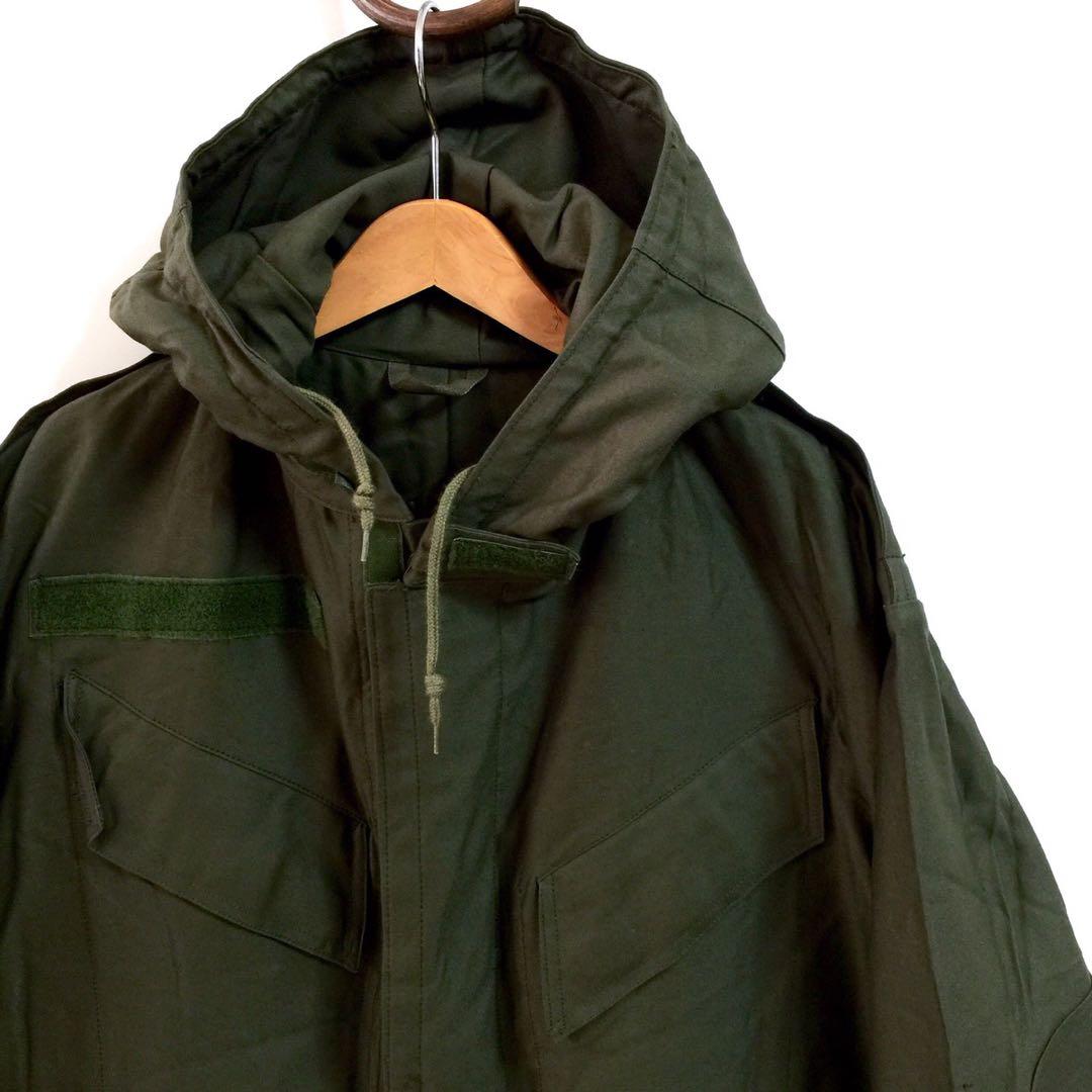 80s デッドストック　ベルギー軍　M-64 フーデッド　フィールドジャケット