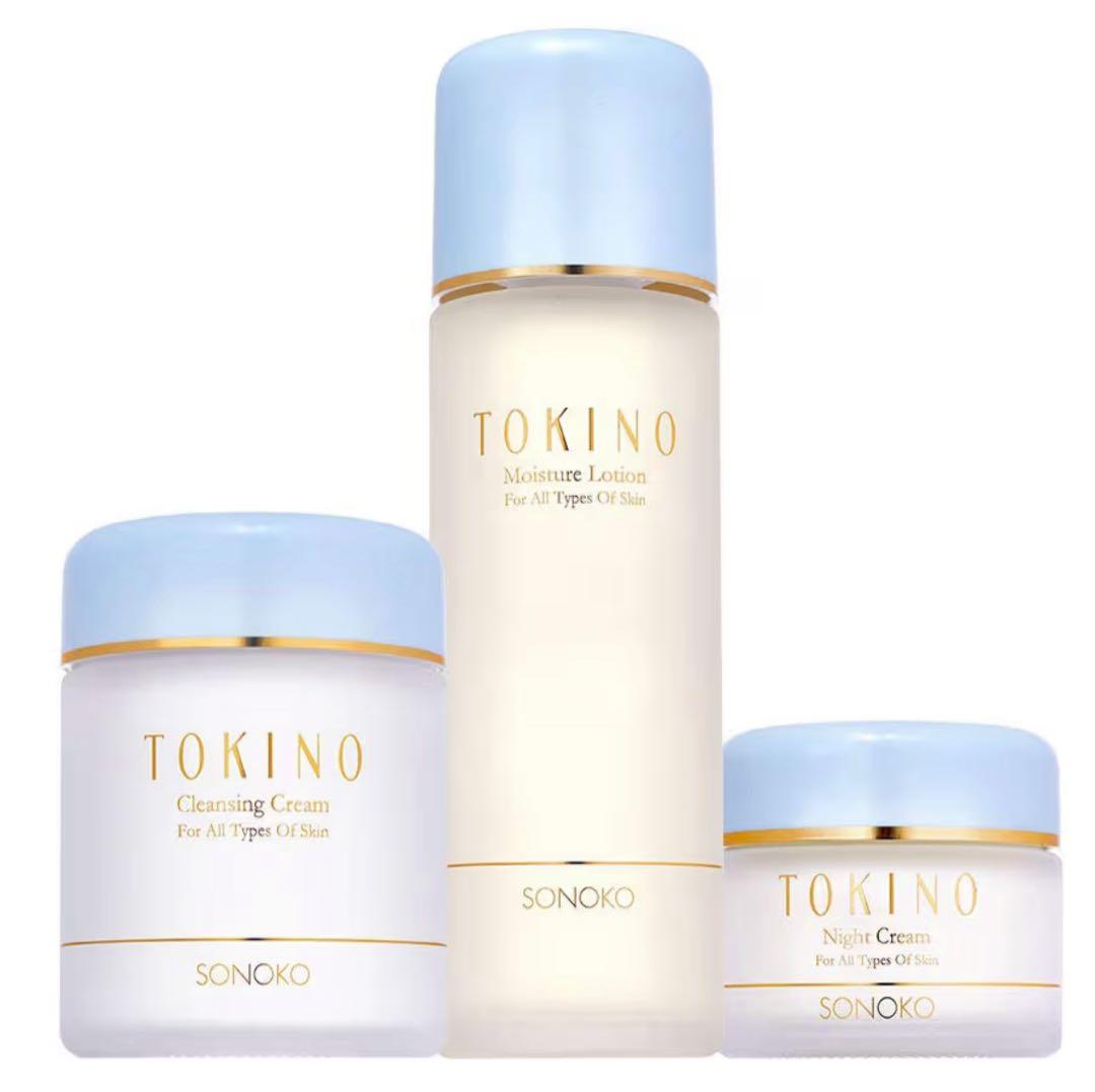 ソノコ化粧品復刻版　クレンジング　化粧水　乳液　敏感肌化粧品 鈴木その子　トキノ