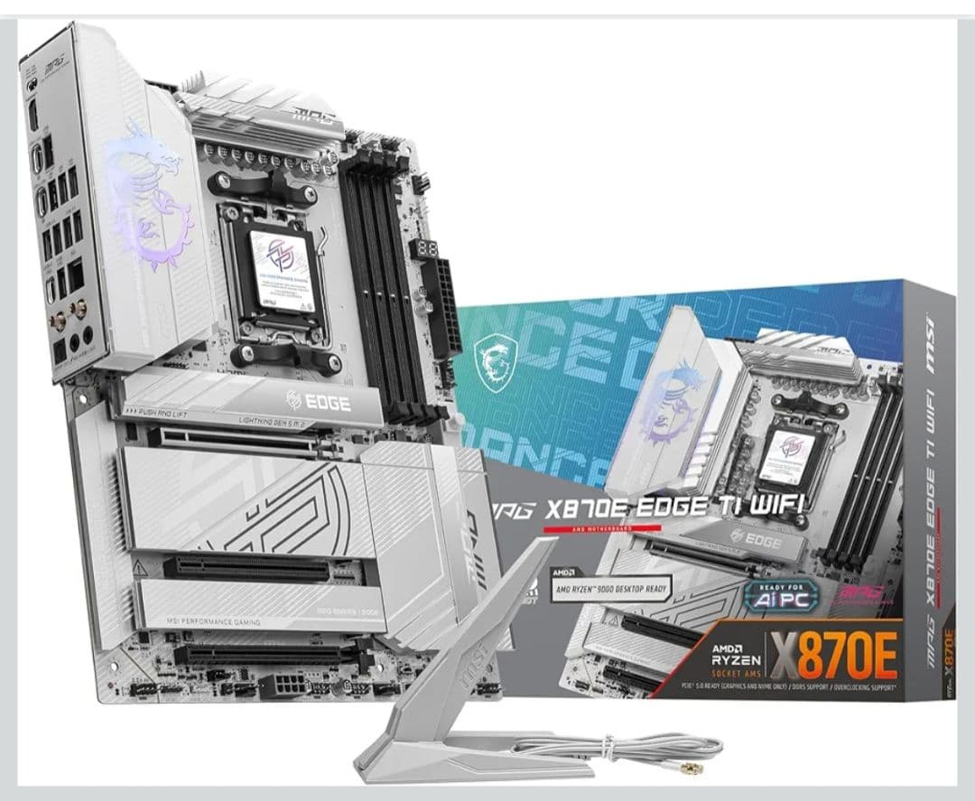 MSI MPG X870E EDGE TI WIFI AM5マザーボード