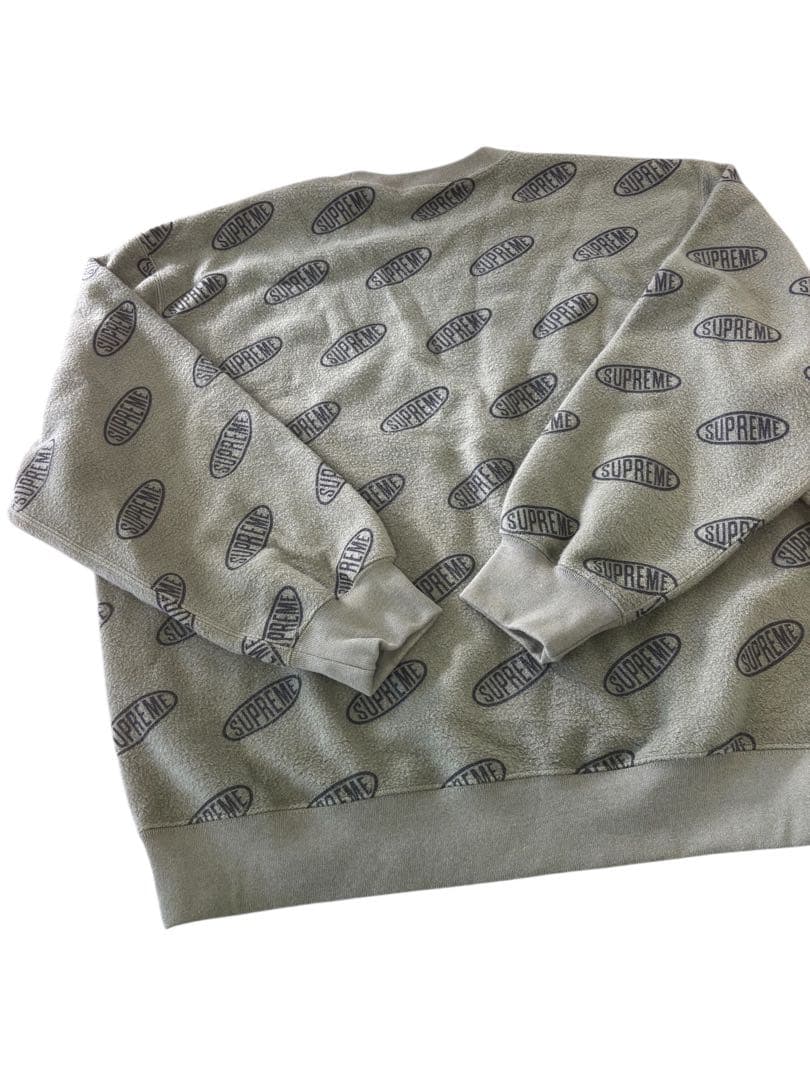 SUPREME クルーネック リバーシブル　サイズL