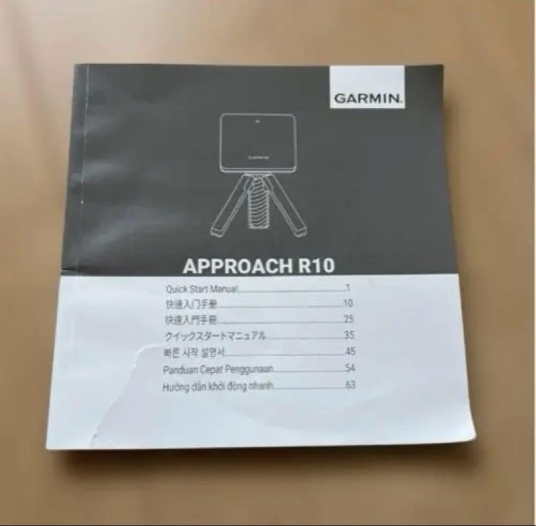 【美品】ガーミン GARMIN APPROACH R10 弾道測定器