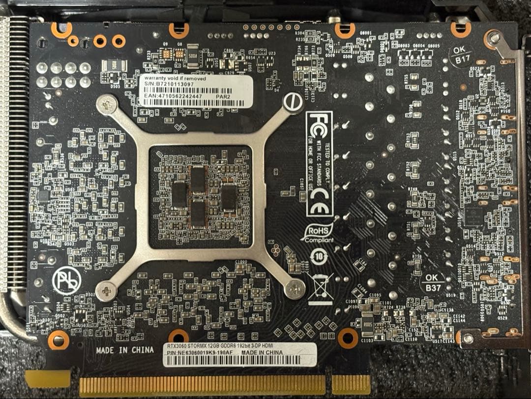 グラフィックボード・グラボ・ビデオカード GeForce RTX3060 12GB Palit