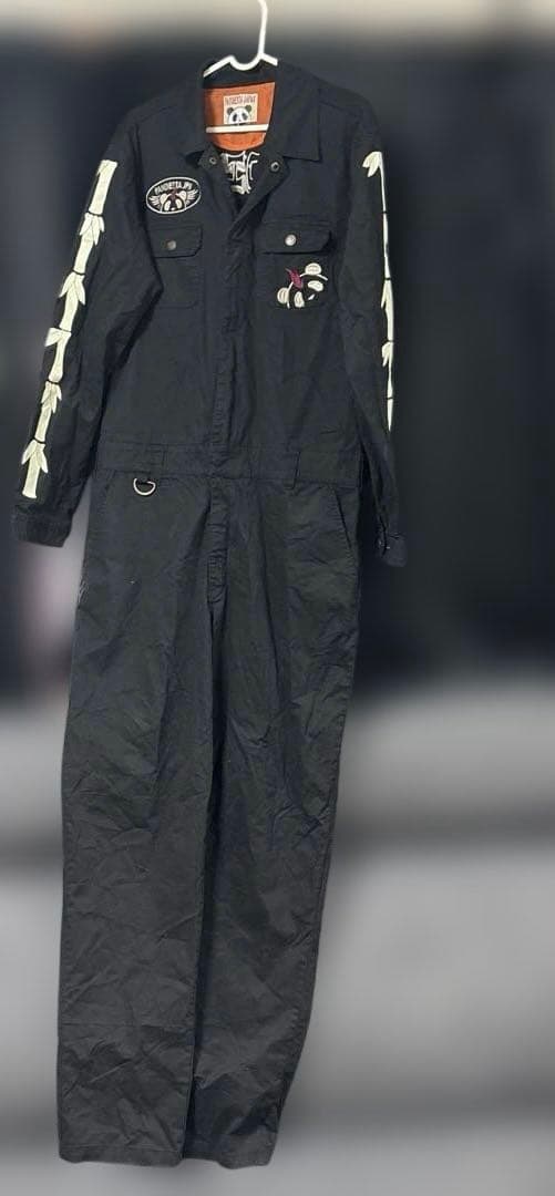 PANDIESTA パンディエスタブラックオーバーオール