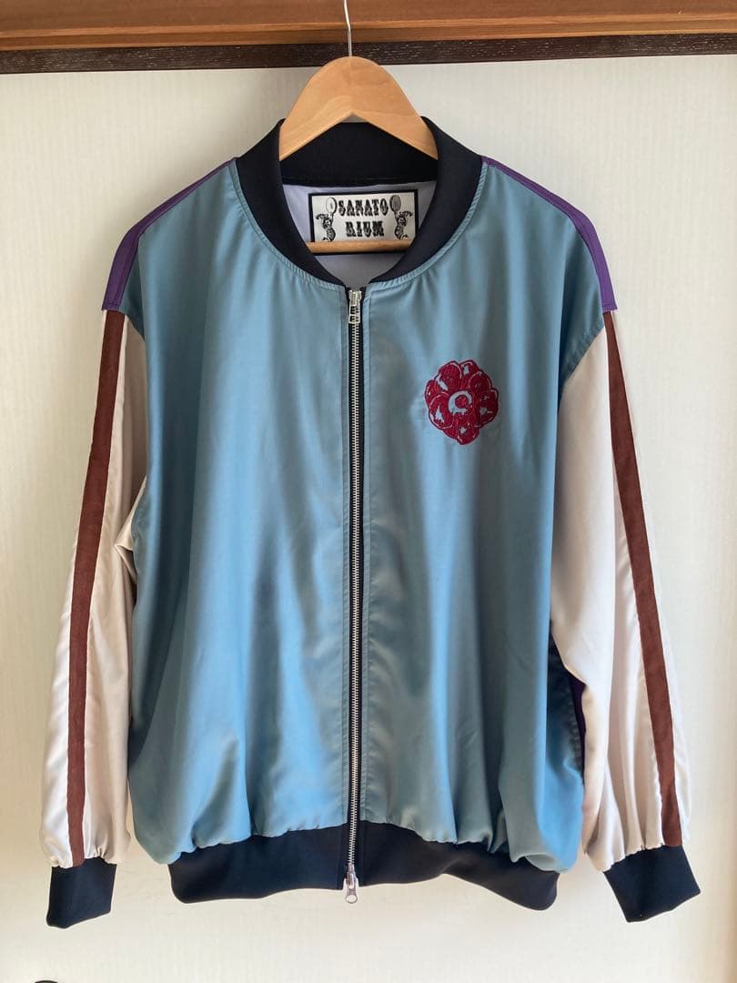 パープル　スカジャン