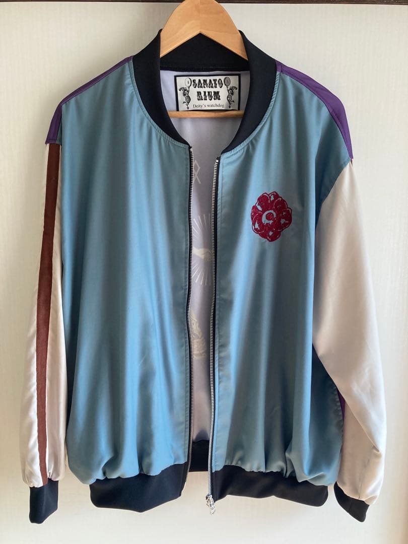 パープル　スカジャン