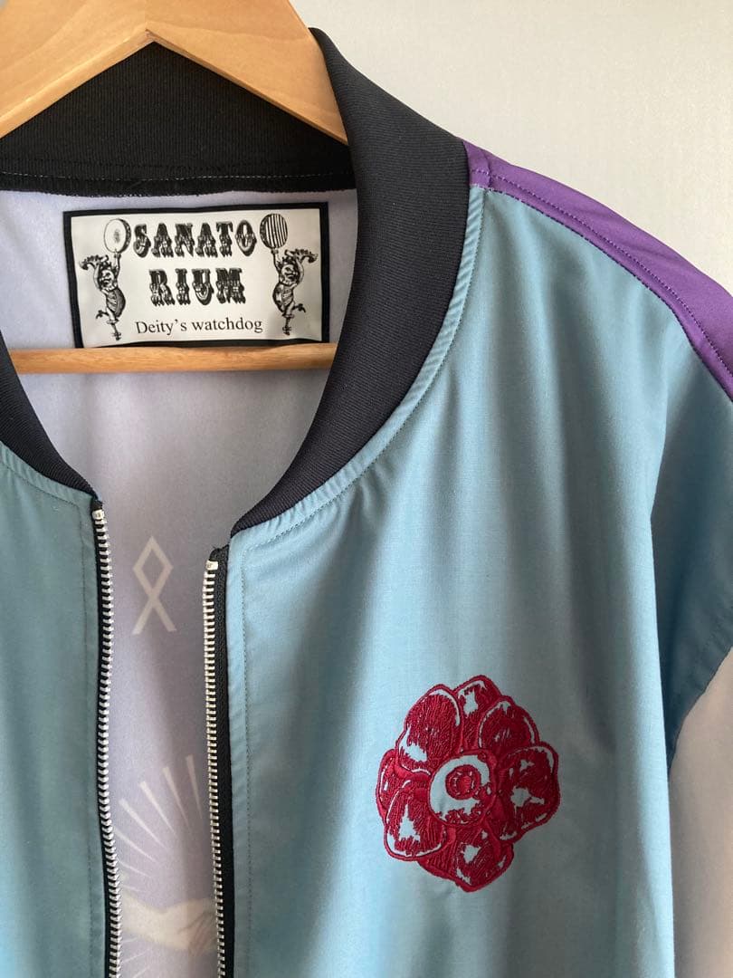 パープル　スカジャン