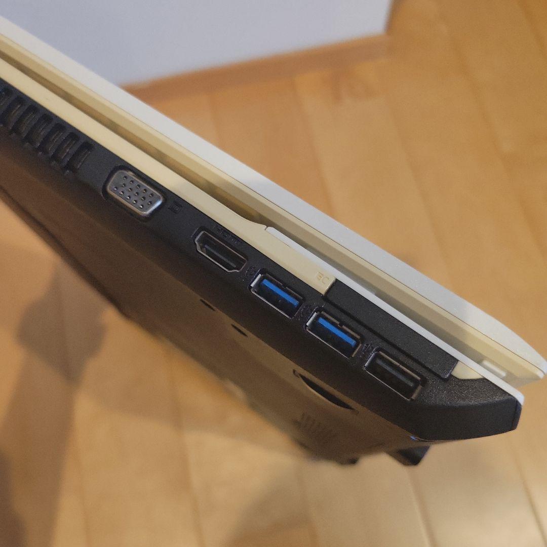 初心者向き❣ 美品✨富士通 ノートパソコン 大容量 カメラ付き 設定済み