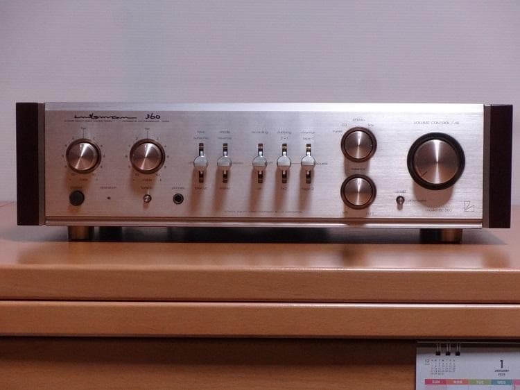は*ん様 LUXMAN CL-360真空管コントロールアンプ 美品 完動品 19