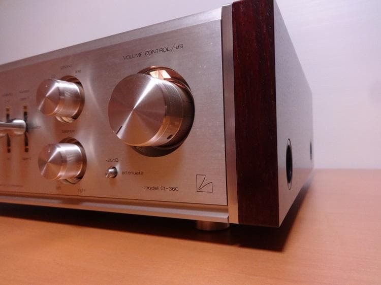 は*ん様 LUXMAN CL-360真空管コントロールアンプ 美品 完動品 19