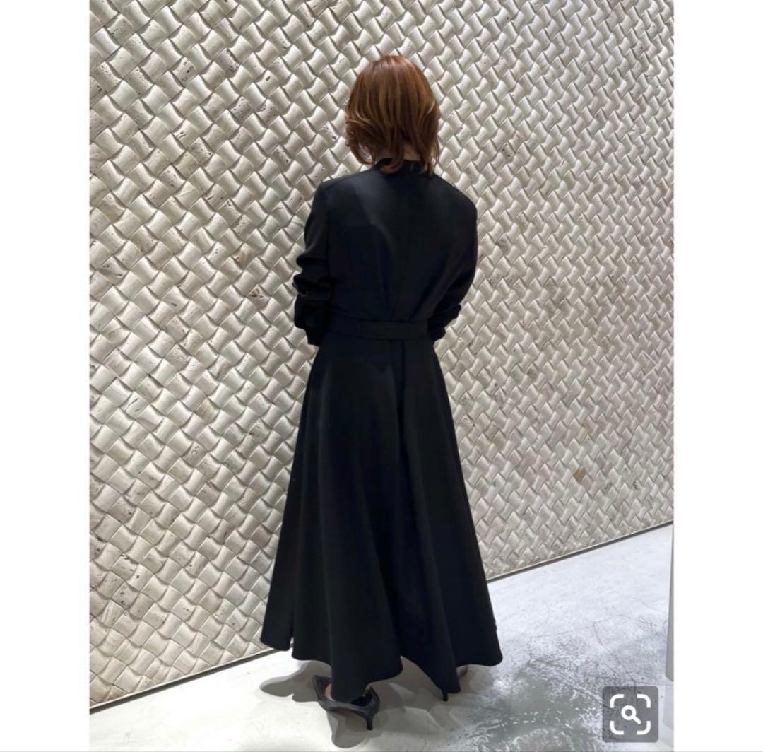 アルアバイル　ジョーゼットサファリポケットワンピース