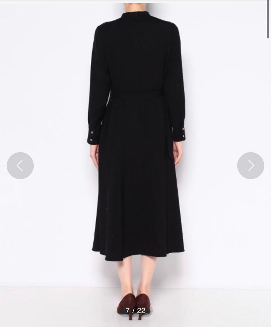 アルアバイル　ジョーゼットサファリポケットワンピース