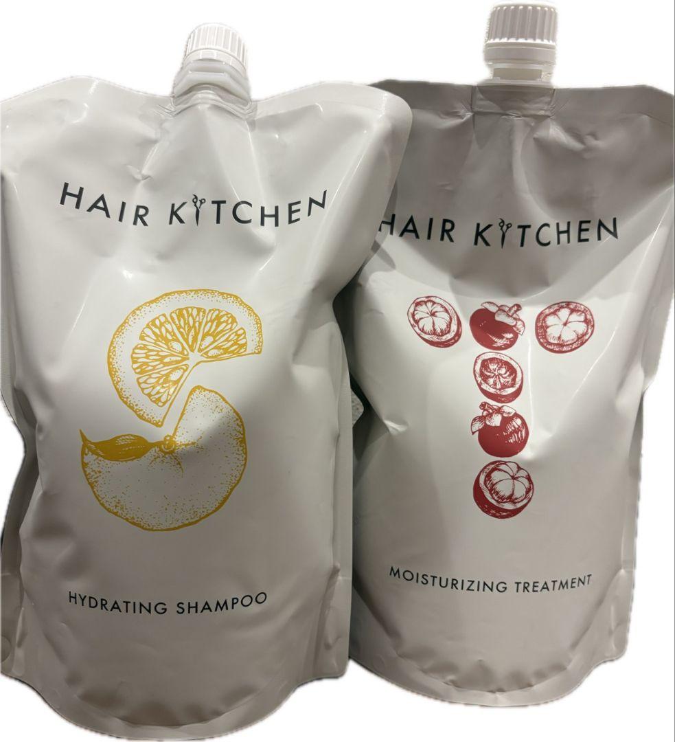 ヘアキッチンハイドレイティングシャンプー＆モイスチャトリートメント 1000ml