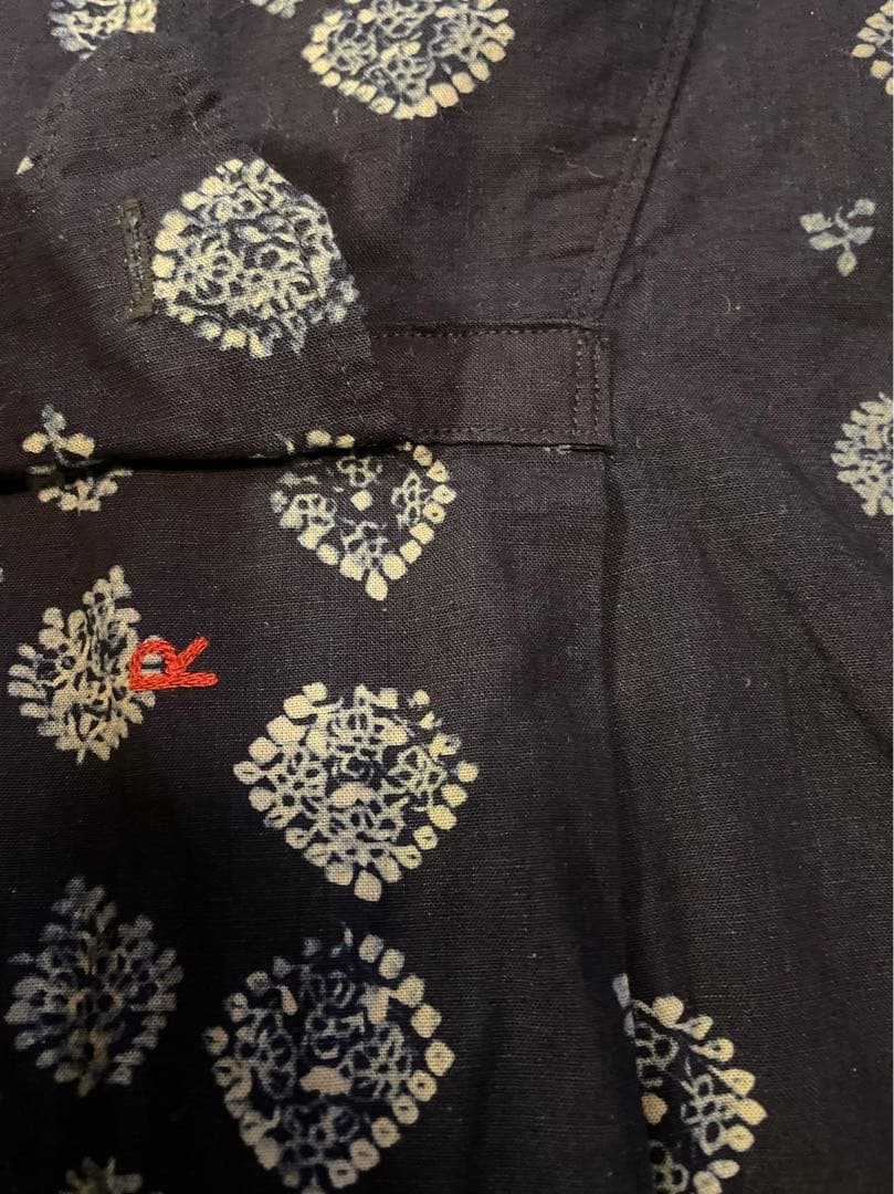【美品】Rby 45rpm シャツ チュニック 綿100% インディゴ