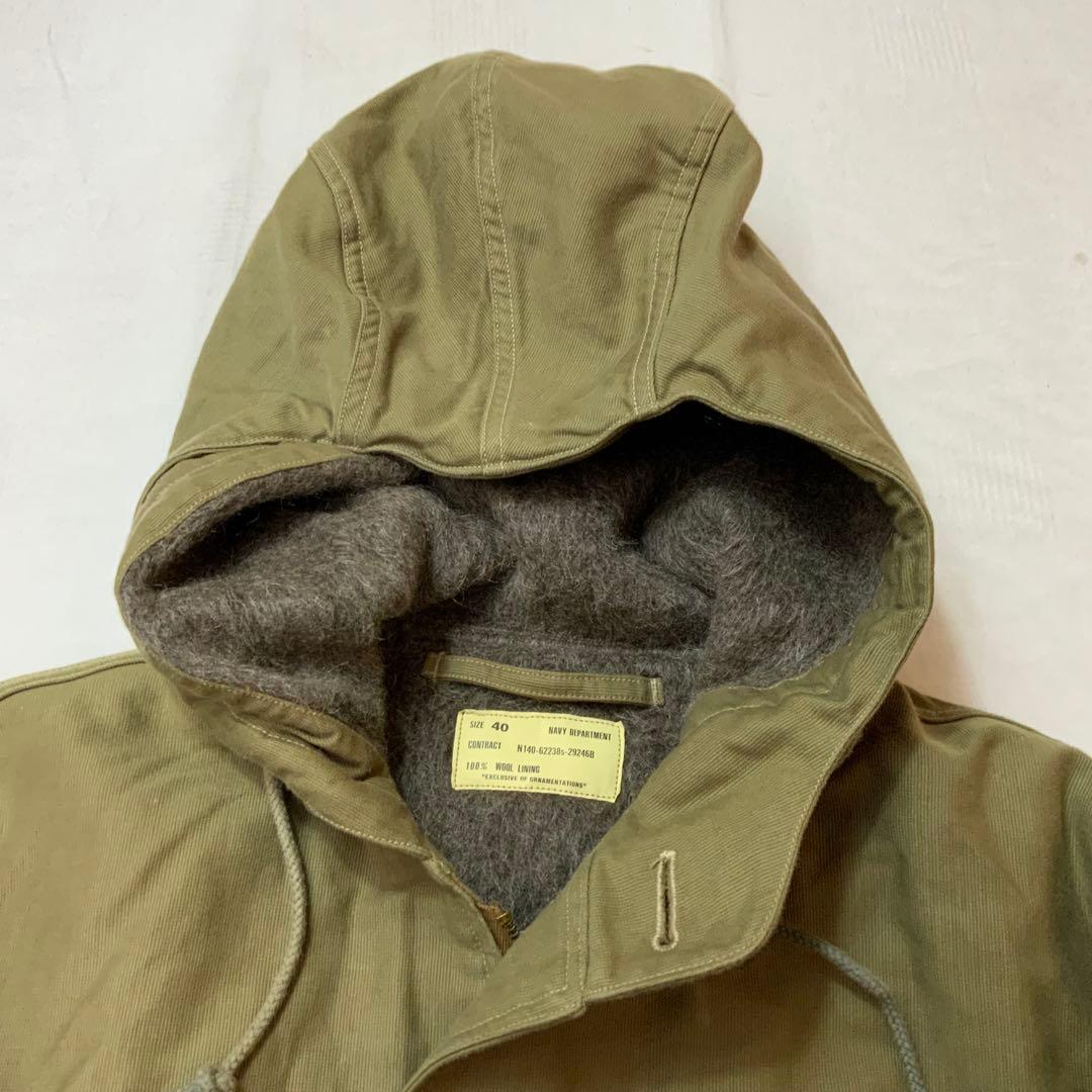 専用 A/W バズリクソンズ デッキパーカー ミリタリージャケット 40