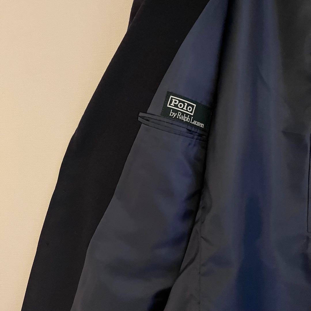 【未使用ほぼ新品に近い】ラルフローレン紺ブレセットアップ★上150★下160★★