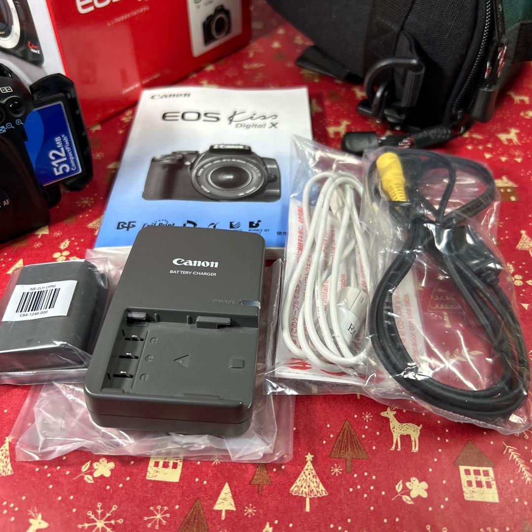 Canon EOS Kiss Digital X レンズセット 完動品