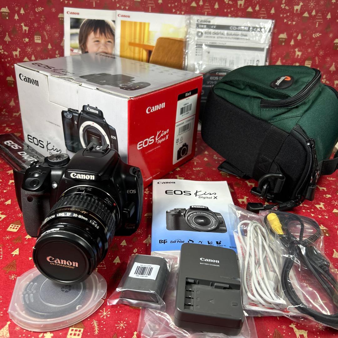 Canon EOS Kiss Digital X レンズセット 完動品