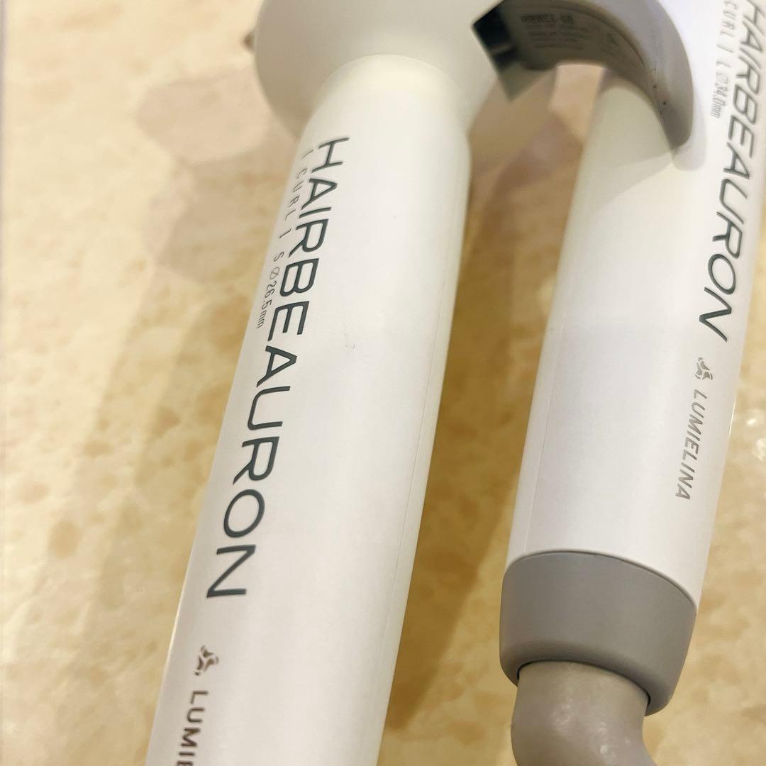 0*1様 HAIRBEAURON カールアイロン 34mm 26.5mm ２つ