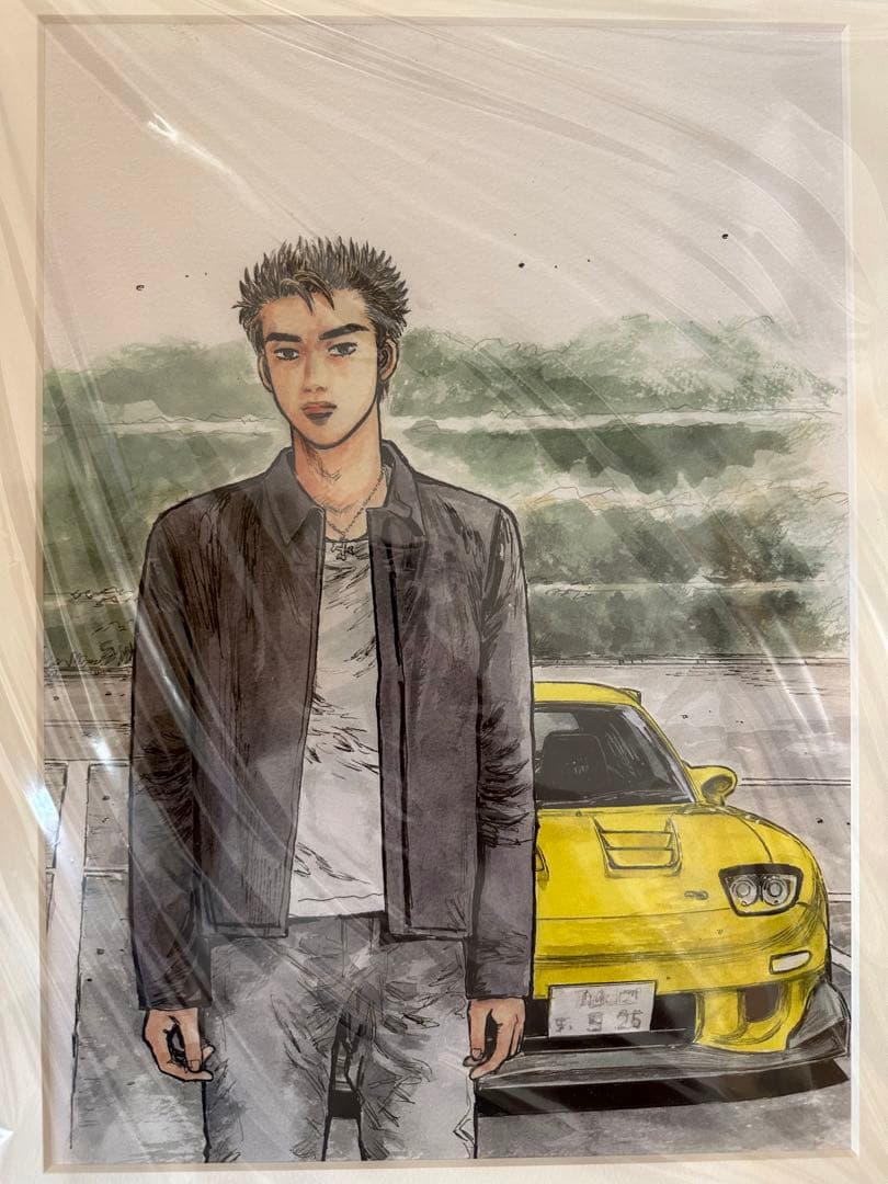 頭文字D イニシャルD複製原画　高橋啓介×FD3S