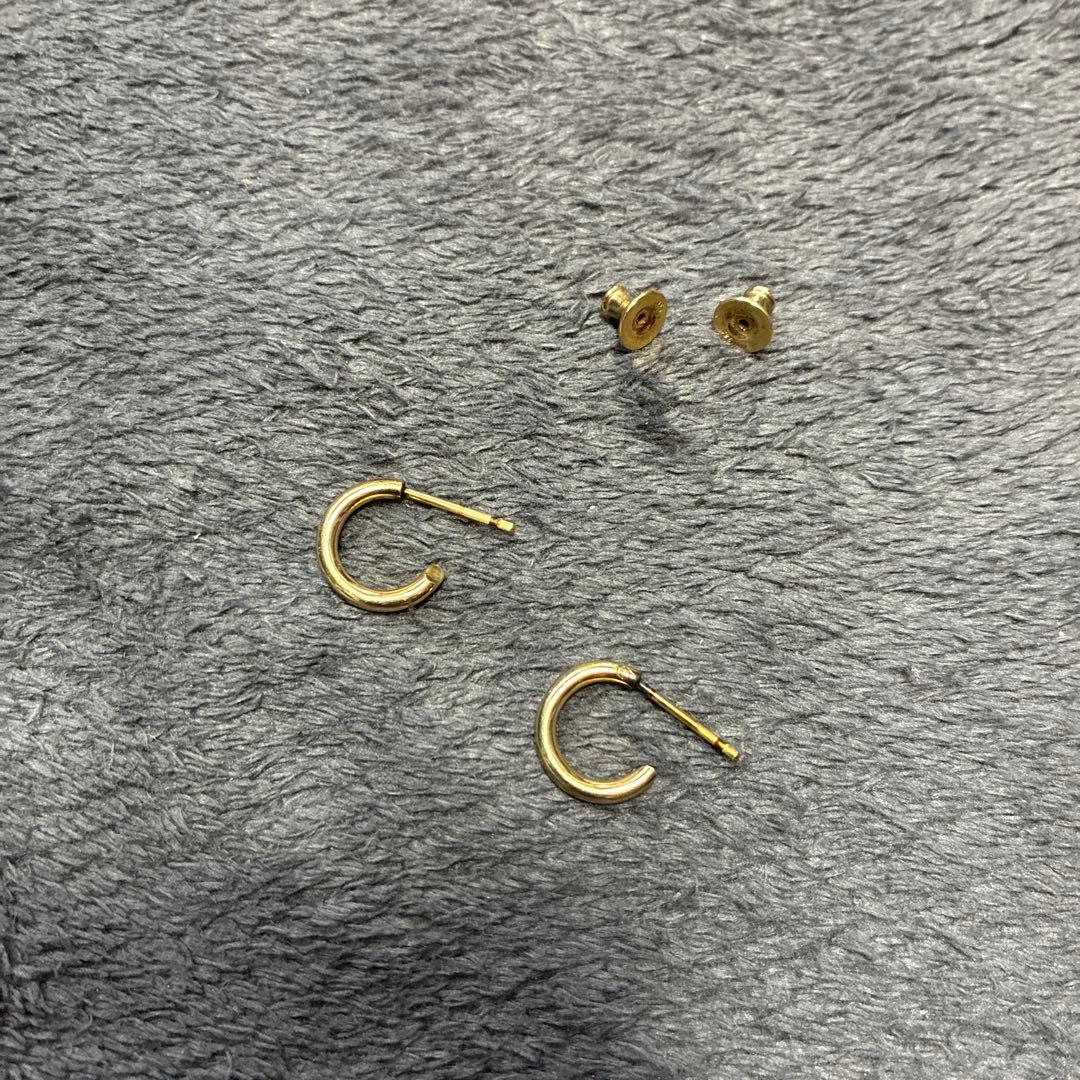 キャリアリング　101 ゴールド　金