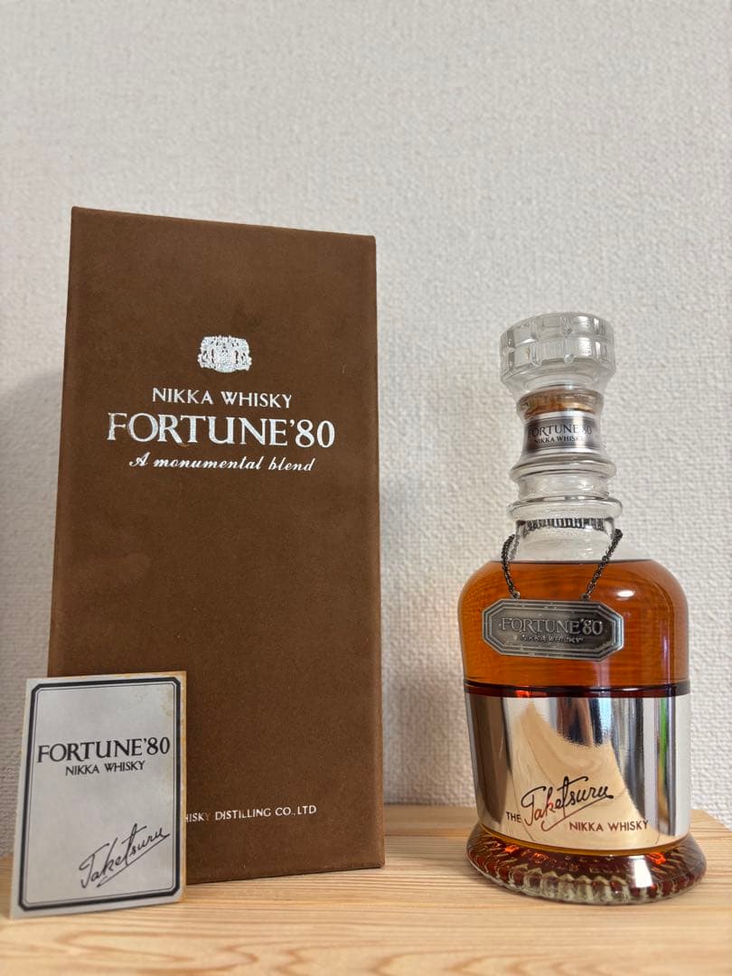 【未開栓】ニッカウヰスキー　フォーチュン'80 760ml