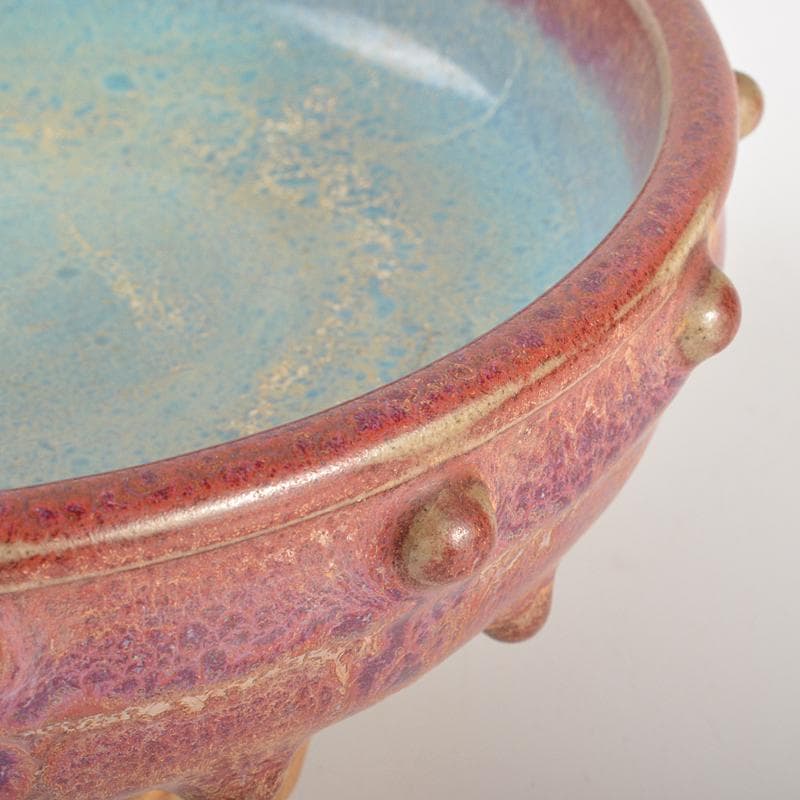 天馬　中国　釣窯　窯変釉　鉢　C　7847E