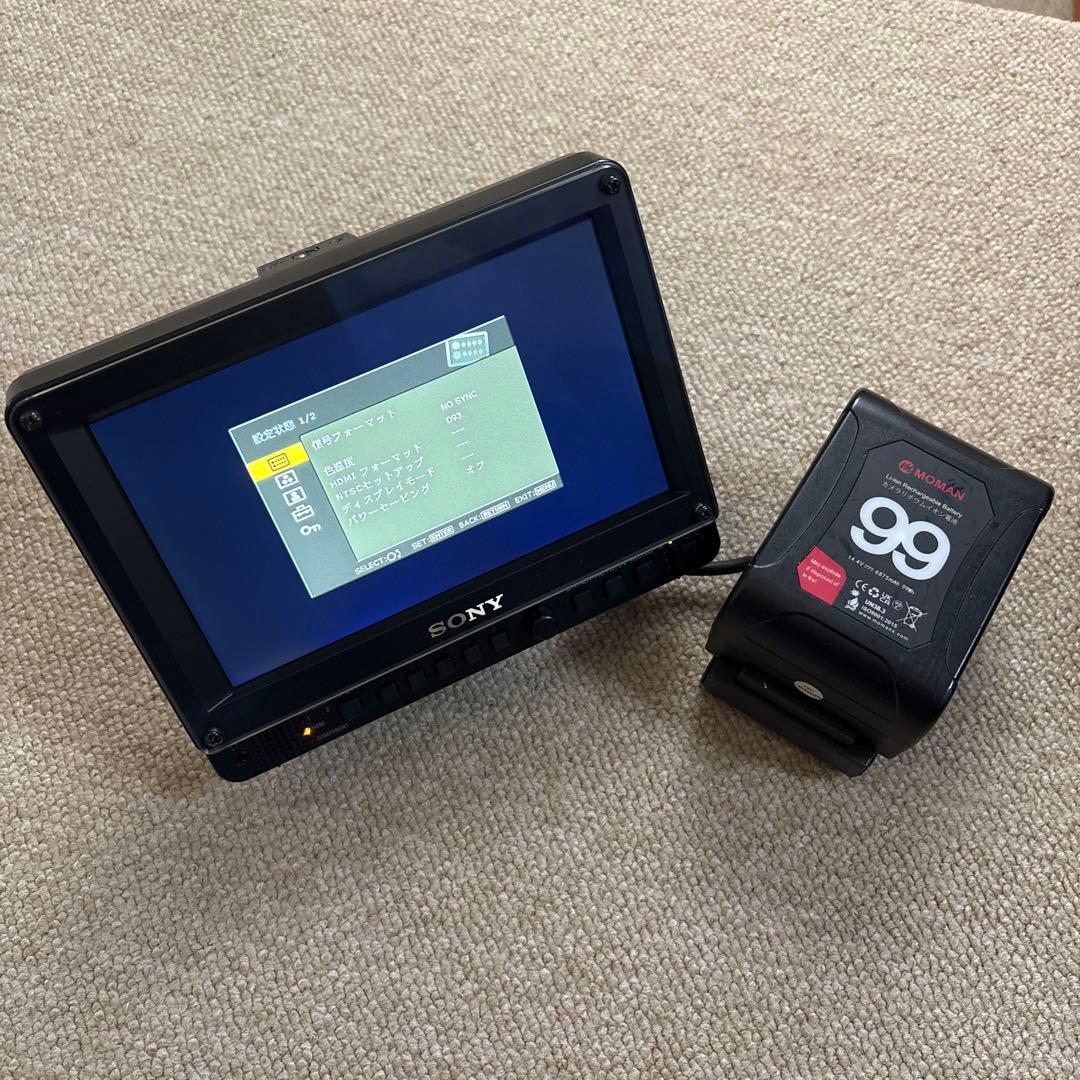 SONY LPM-770BP IDX Vマウントバッテリー付属