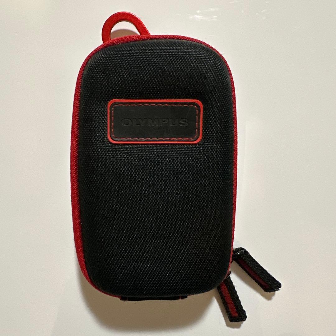 [中古]三脚SDカード付OLYMPUS TG-2Toughデジタルカメラレッド