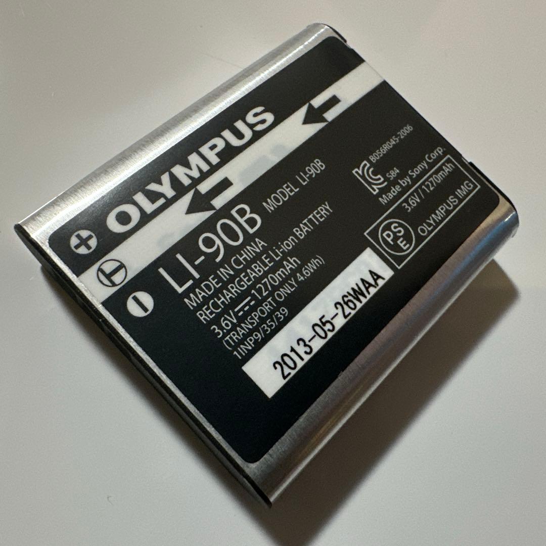 [中古]三脚SDカード付OLYMPUS TG-2Toughデジタルカメラレッド