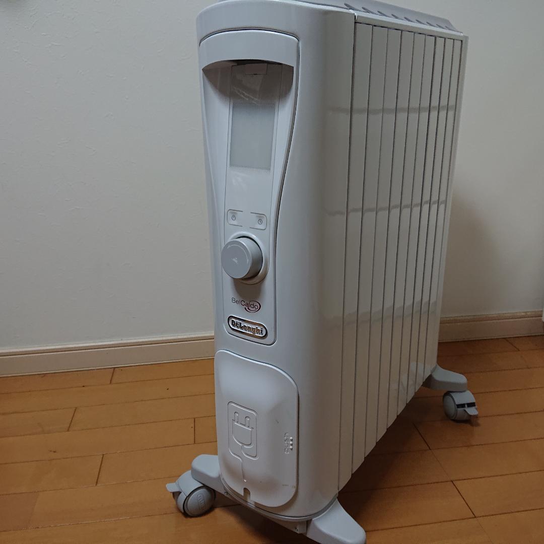 【美品】デロンギ オイルヒーター　RHJ75V0915-GY〖取扱説明書付き〗