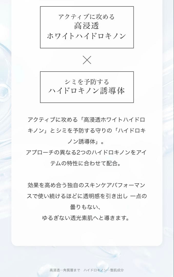 【AMPLEUR 】ラグジュアリーホワイト トータル美白＆シミケア5点セット