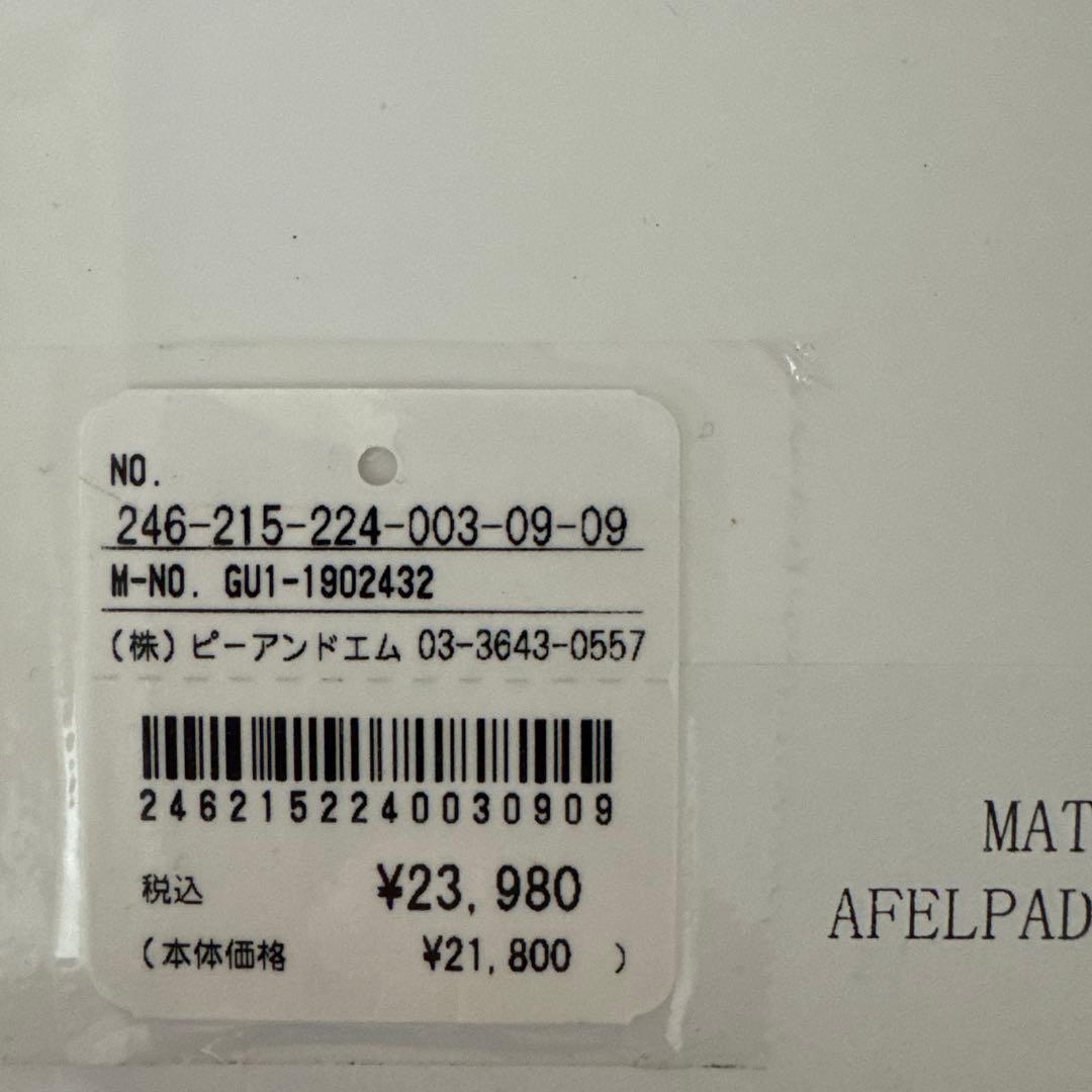 新品未使用品　MOHI ファー付きサンダル ブラック 38