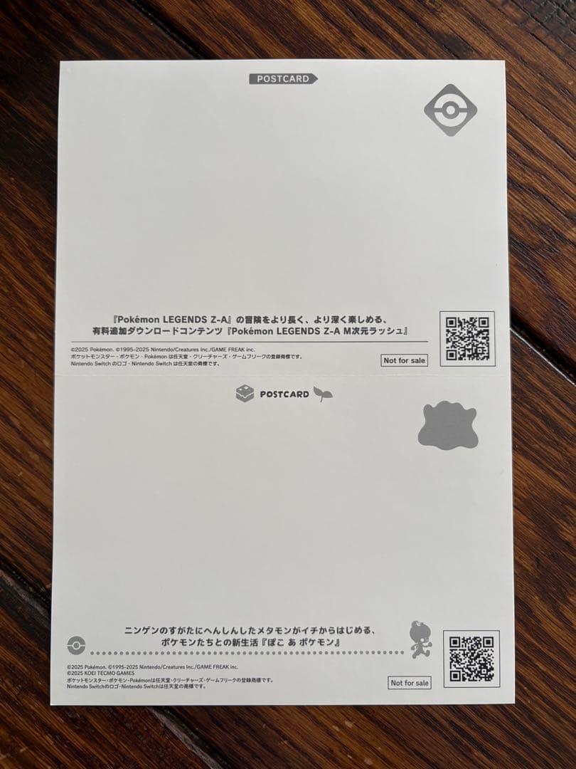 ポケモンZA ソフト 予約購入特典 オリジナルアートブック キーホルダー